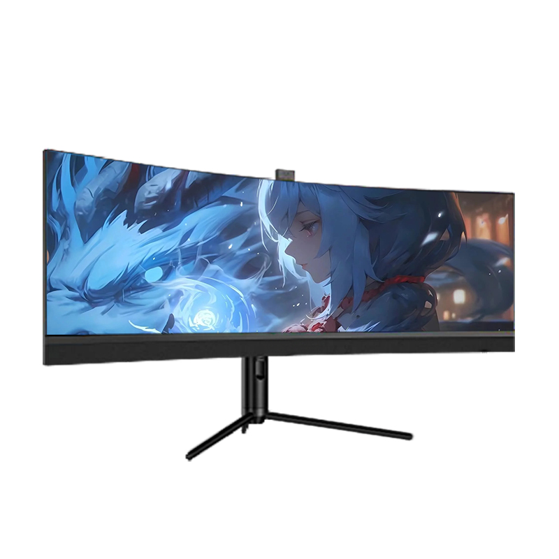 45 inch curved PC monitor 5k 5120(RGB) LCD with HDR inch monitor 5k for business and gaming pc monitor