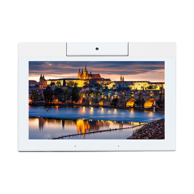 Source Factory White 14 Inch RK3568 Optional 4+64GB L Shape Android Tablet PC For Meetings