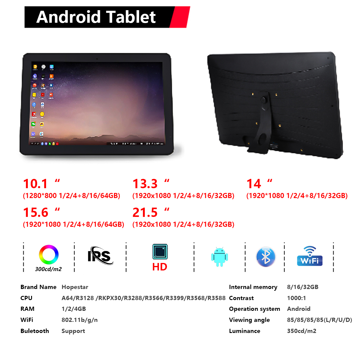 Android Tablet source factory, support OEM/ODM