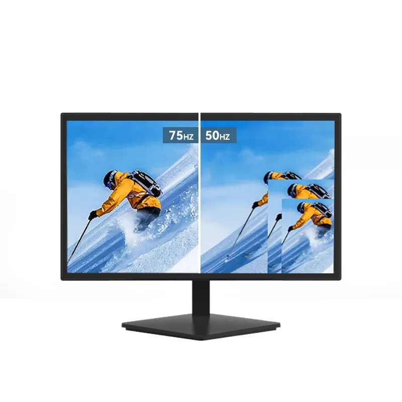 Factory OEM 1080P 75Hz Cheap Desktop Computer LED Monitor 21.5Inch VA Panel Office Working LCD Monitors