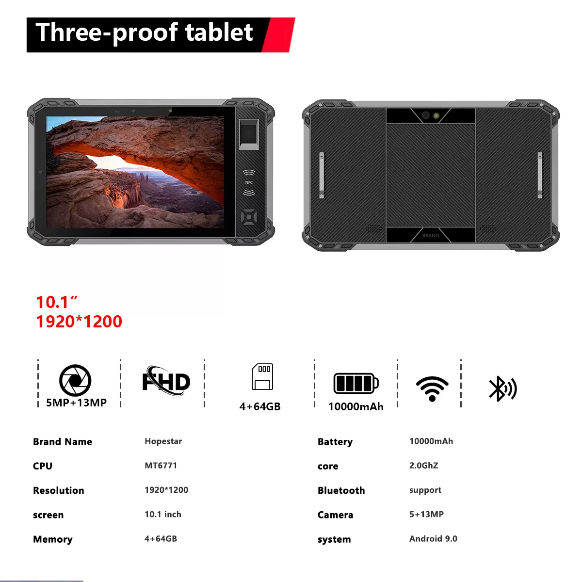 Three-proof tablet source factory, support OEM/ODM