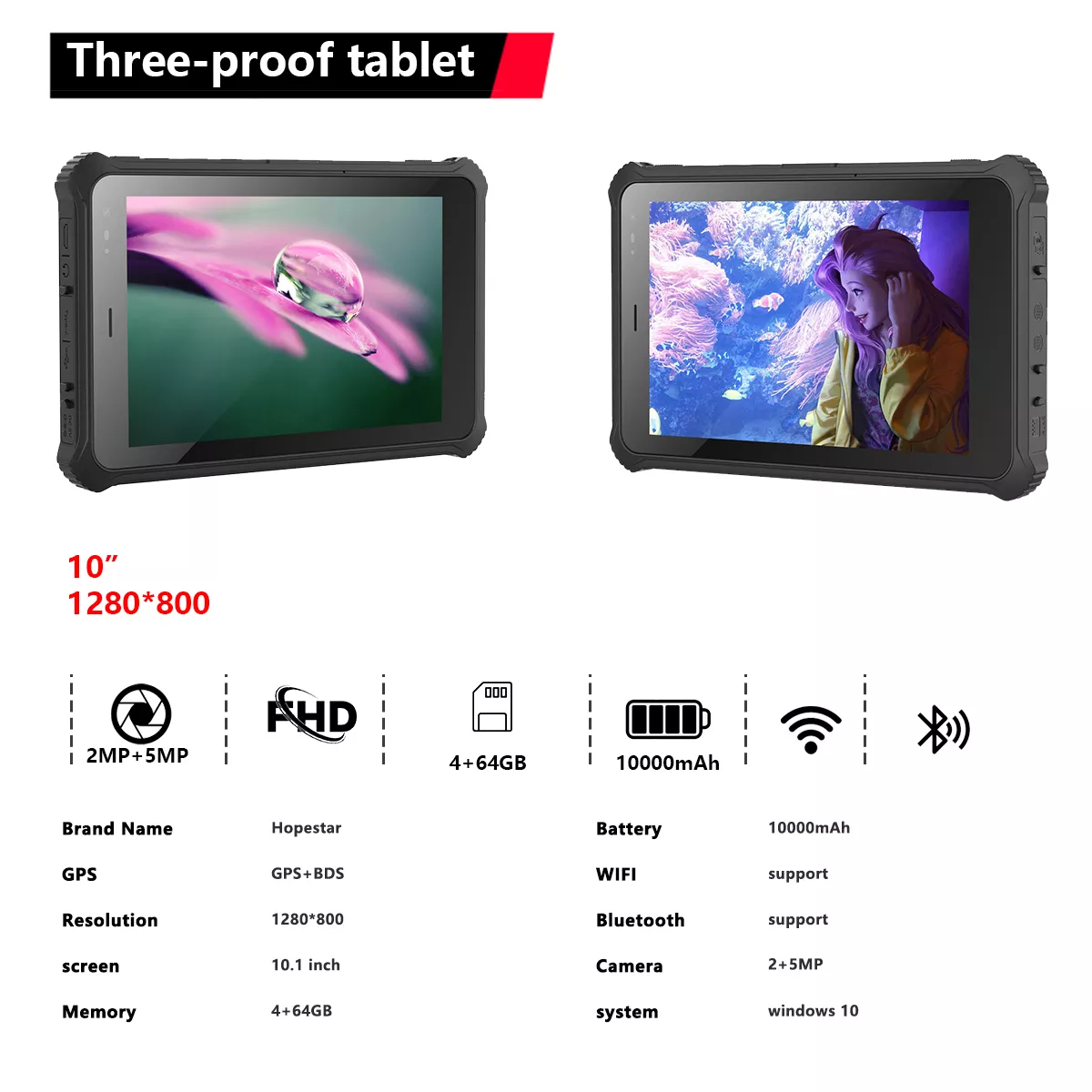 Three-proof tablet source factory, support OEM/ODM