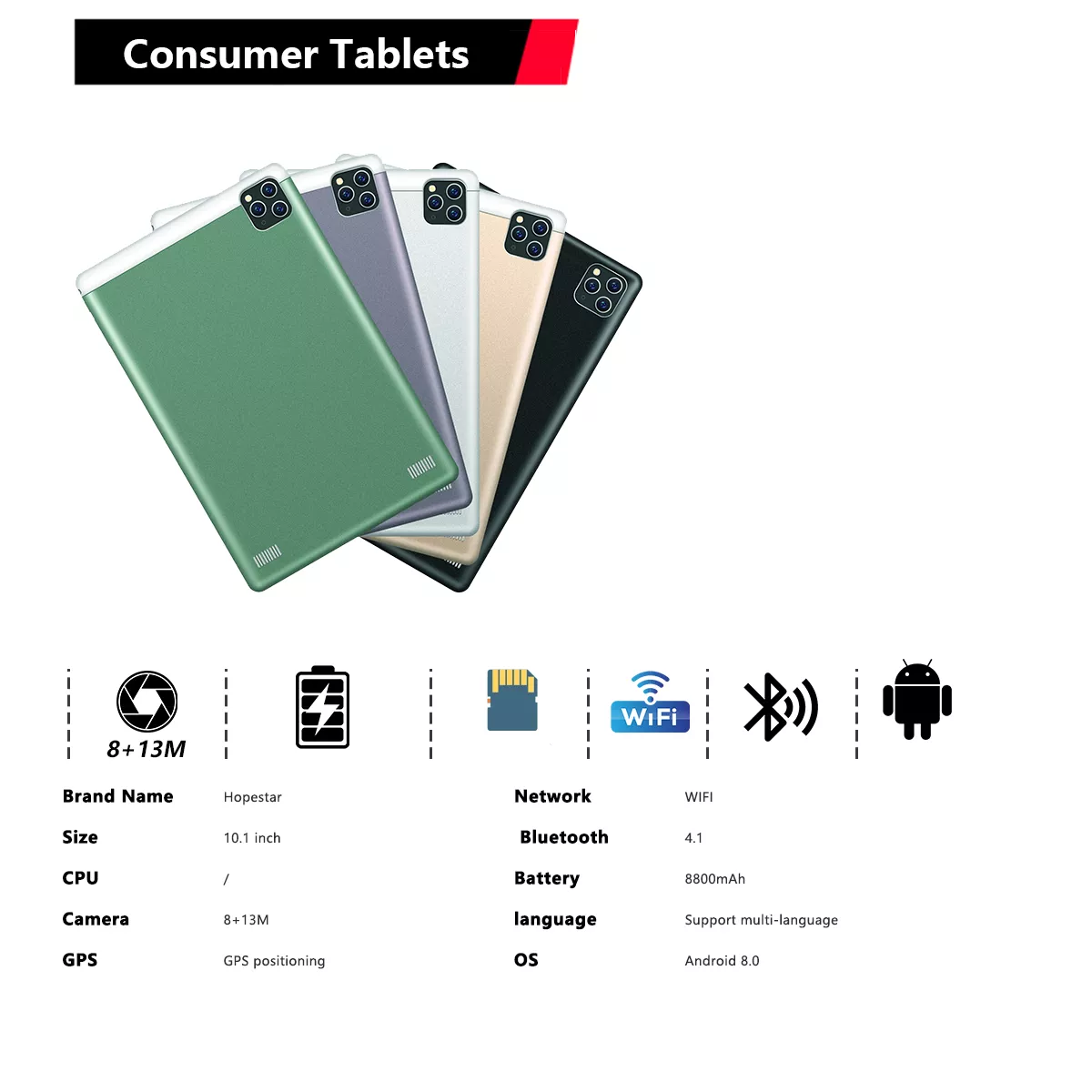 Consumer tablet source factory, support OEM/ODM