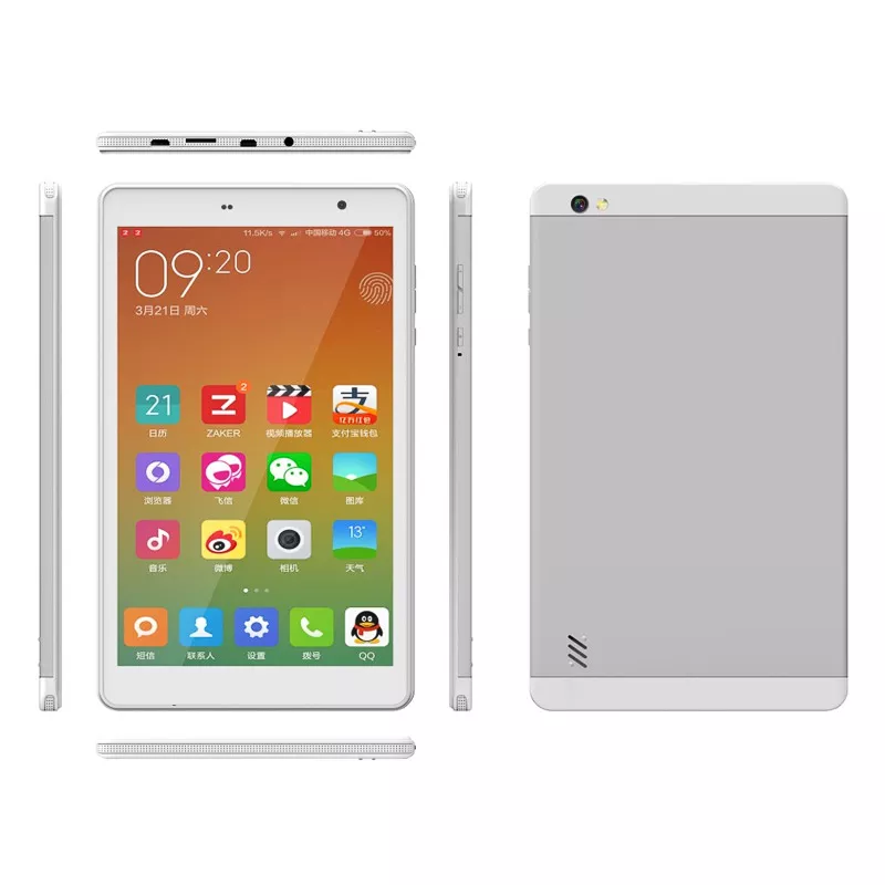 OEM Mini Tablet PC 8 Inch 4G LTE 1920*1080 IPS Screen Quad Core Consumer Tablet