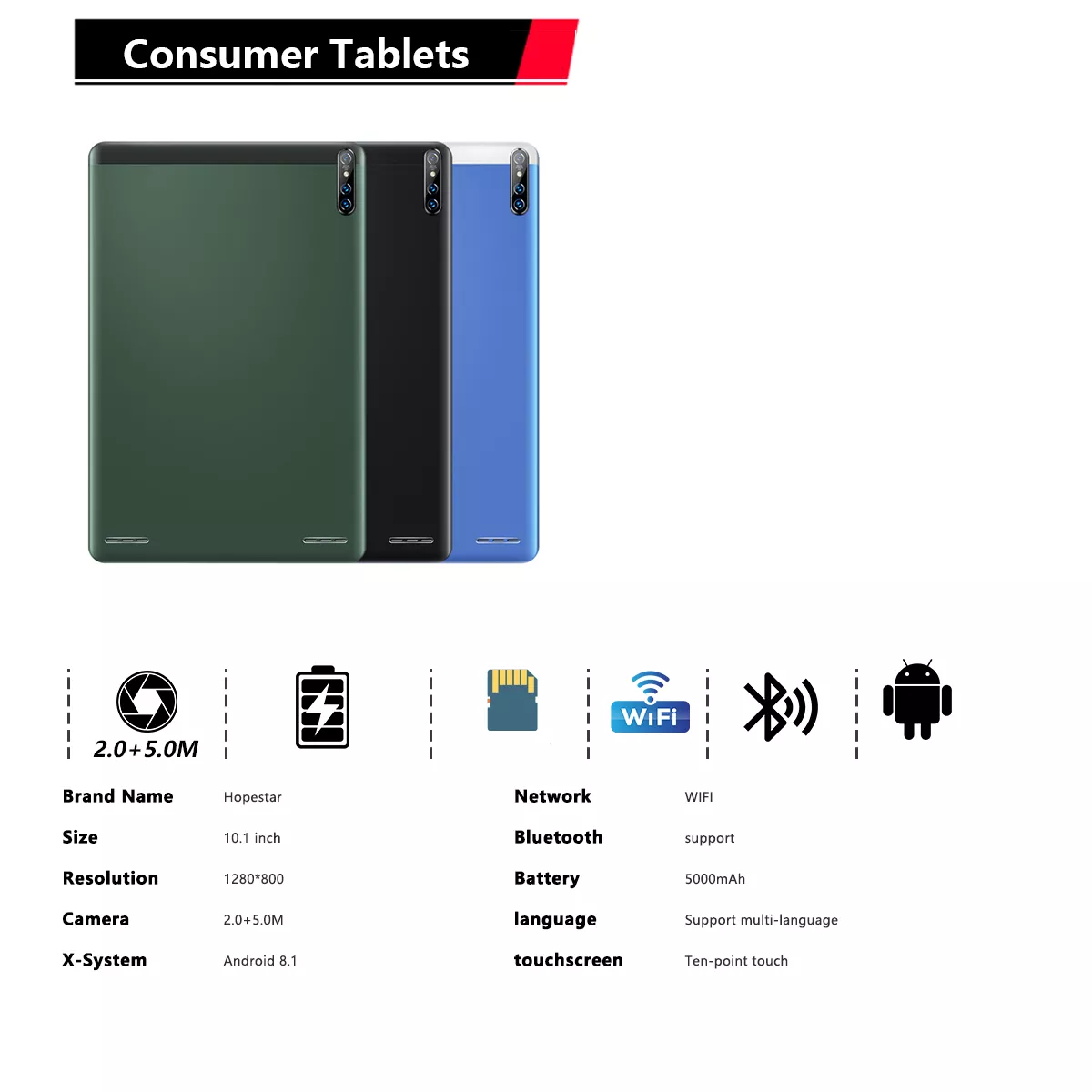 Consumer tablet source factory, support OEM/ODM